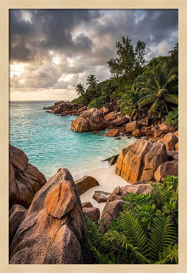 Tropical Serenity By The Shore