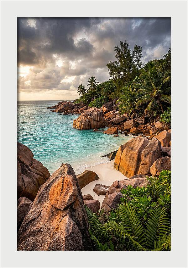Tropical Serenity By The Shore