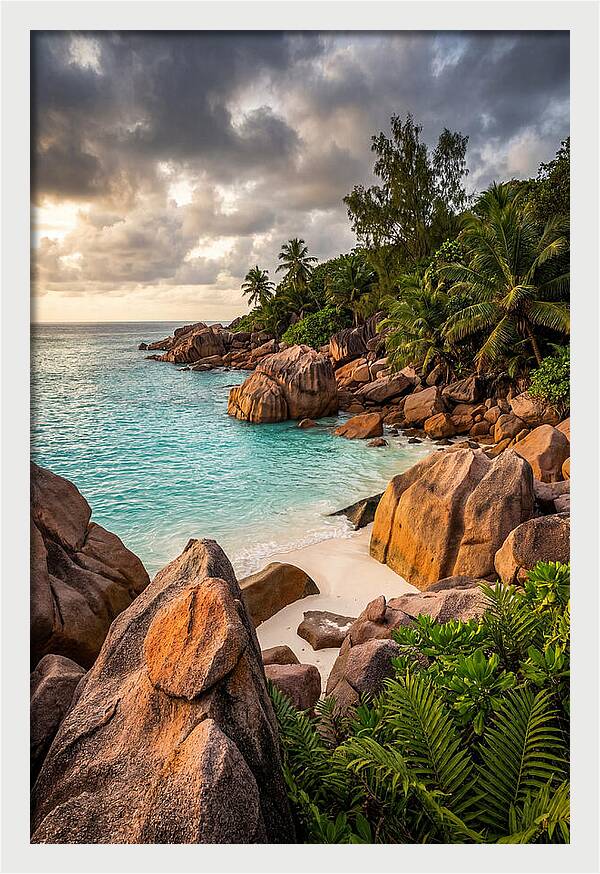 Tropical Serenity By The Shore