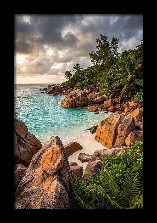 Tropical Serenity By The Shore