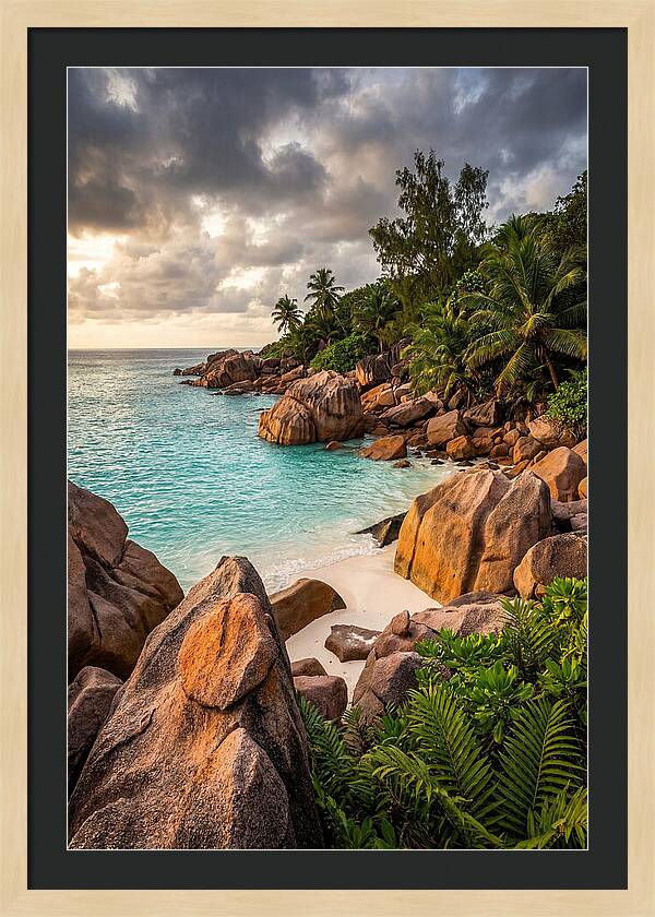 Tropical Serenity By The Shore