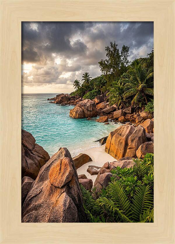 Tropical Serenity By The Shore