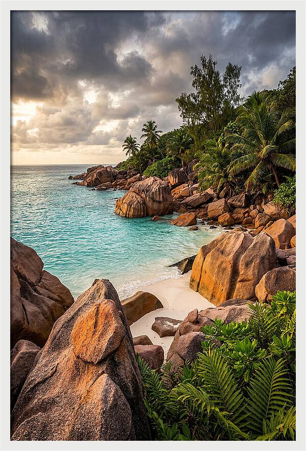 Tropical Serenity By The Shore