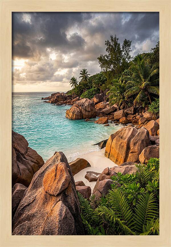 Tropical Serenity By The Shore