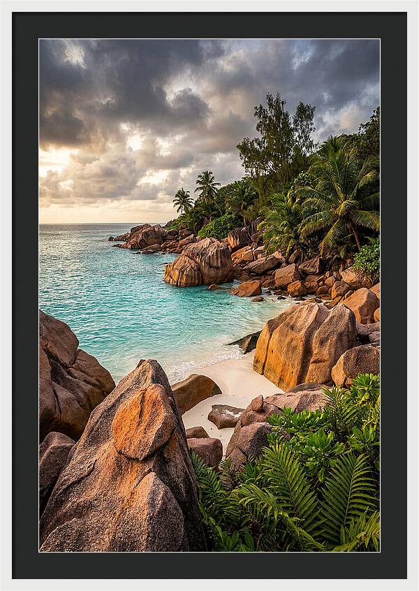 Tropical Serenity By The Shore