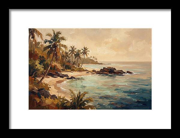 Tropical Serenity By The Shore