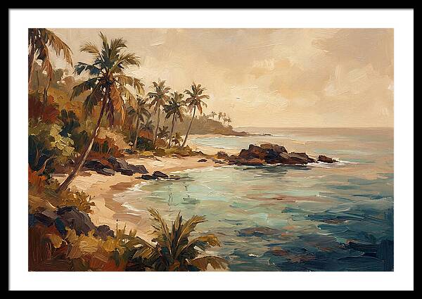 Tropical Serenity By The Shore