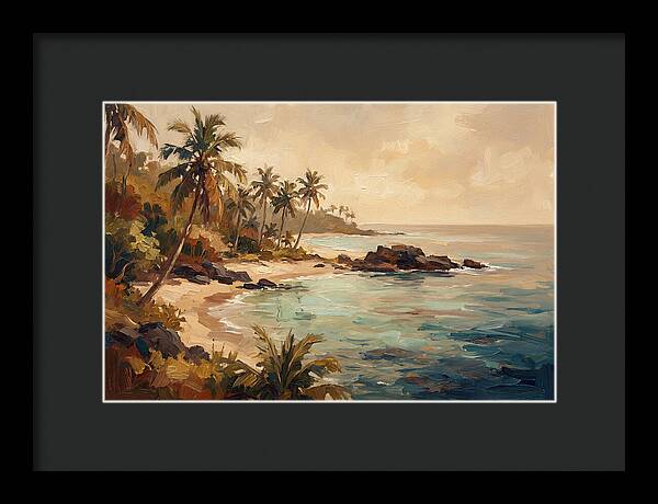 Tropical Serenity By The Shore