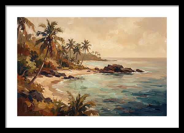 Tropical Serenity By The Shore