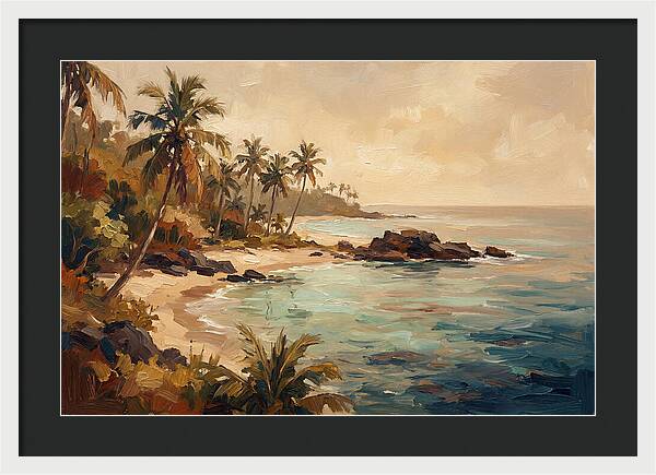 Tropical Serenity By The Shore
