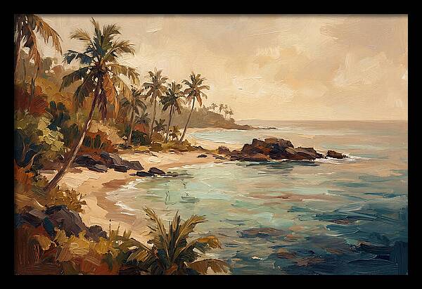 Tropical Serenity By The Shore