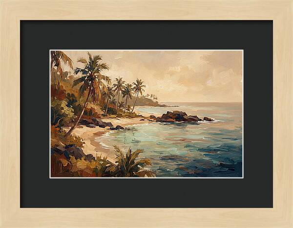 Tropical Serenity By The Shore