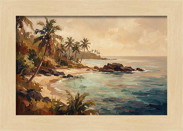Tropical Serenity By The Shore
