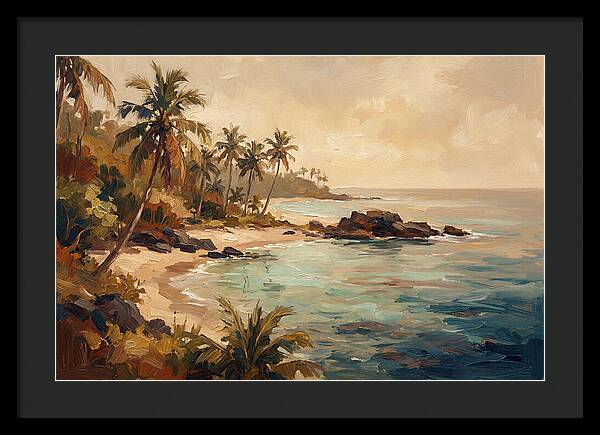 Tropical Serenity By The Shore