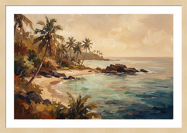 Tropical Serenity By The Shore
