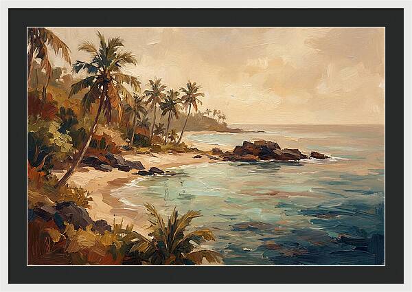 Tropical Serenity By The Shore