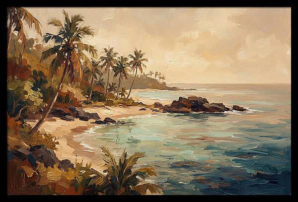 Tropical Serenity By The Shore