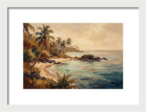 Tropical Serenity By The Shore