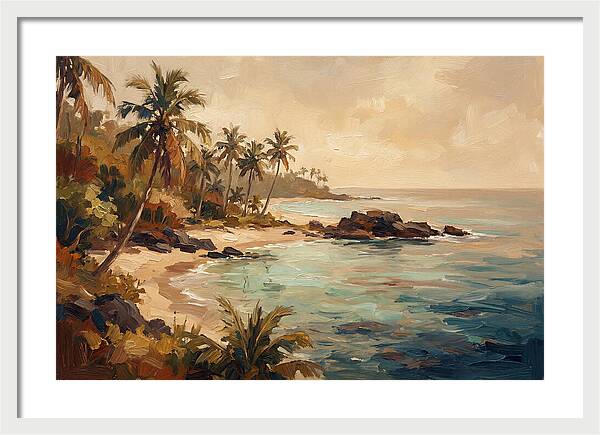 Tropical Serenity By The Shore