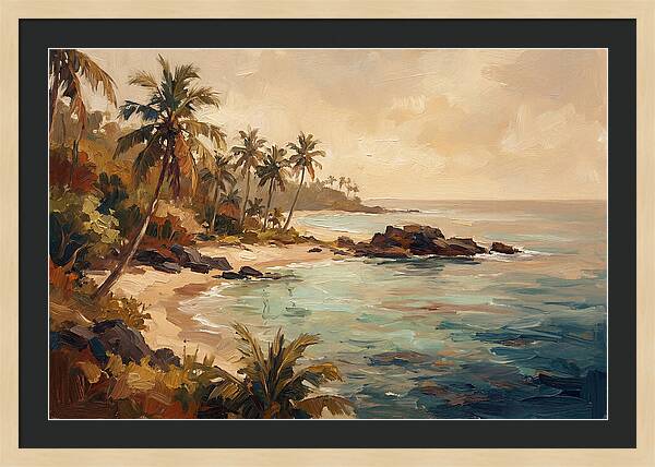 Tropical Serenity By The Shore