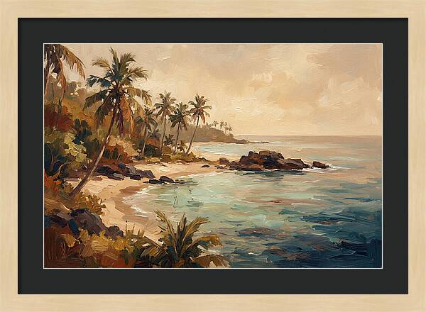 Tropical Serenity By The Shore