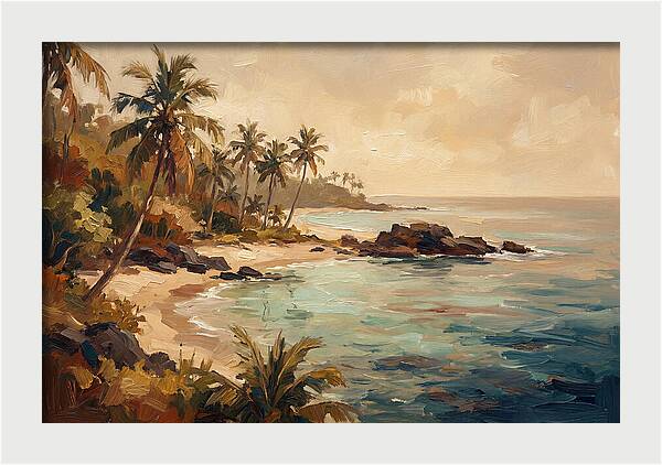 Tropical Serenity By The Shore