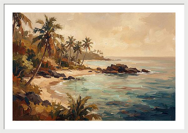 Tropical Serenity By The Shore