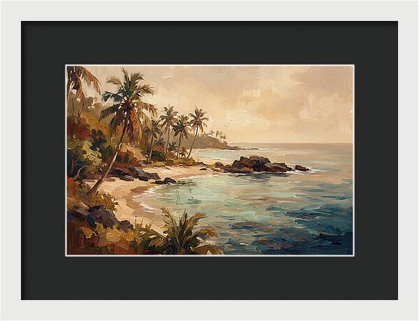 Tropical Serenity By The Shore