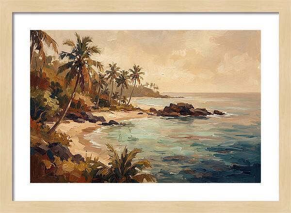 Tropical Serenity By The Shore