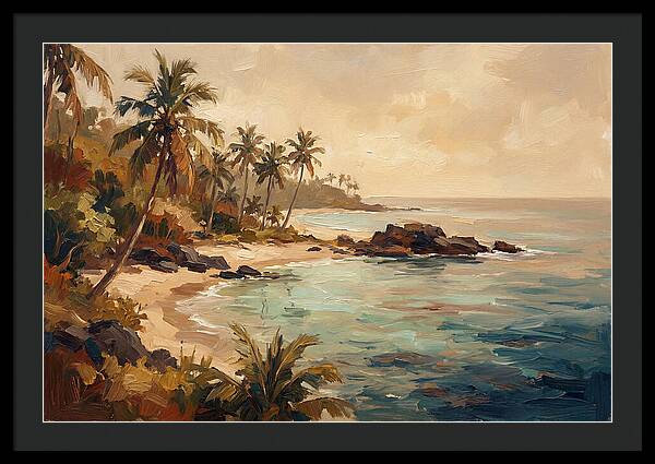 Tropical Serenity By The Shore
