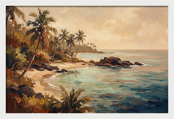 Tropical Serenity By The Shore