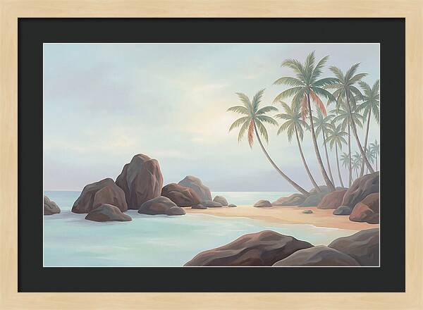 Tropical Serenity By The Shore