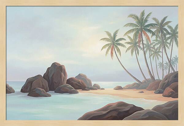 Tropical Serenity By The Shore