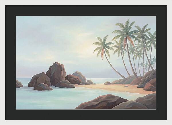 Tropical Serenity By The Shore