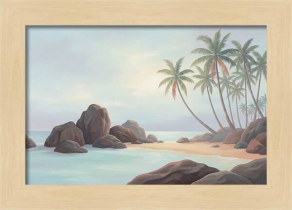 Tropical Serenity By The Shore