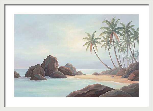 Tropical Serenity By The Shore