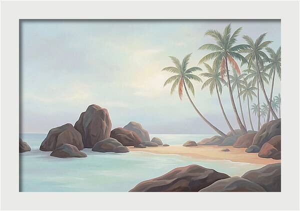 Tropical Serenity By The Shore