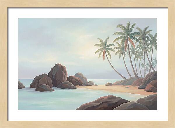 Tropical Serenity By The Shore