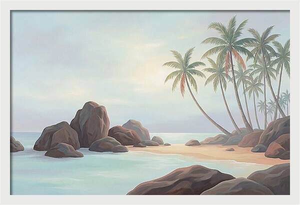 Tropical Serenity By The Shore