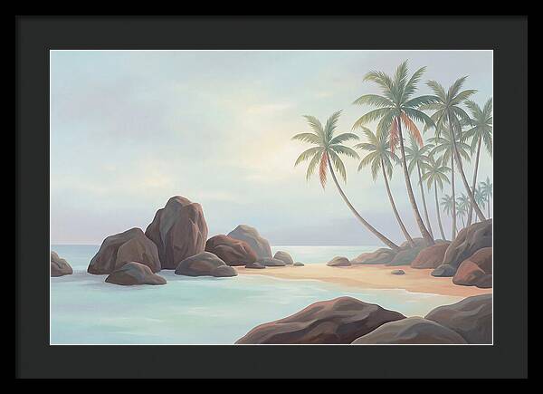 Tropical Serenity By The Shore