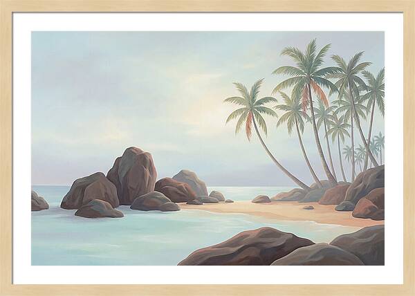 Tropical Serenity By The Shore