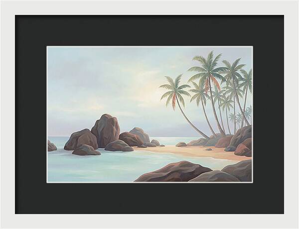 Tropical Serenity By The Shore