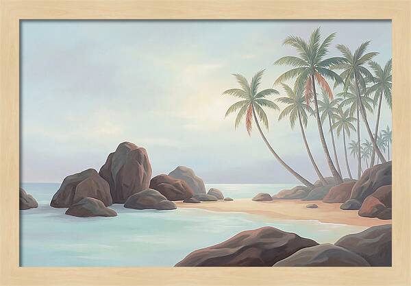 Tropical Serenity By The Shore