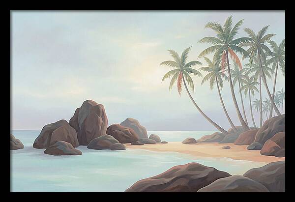 Tropical Serenity By The Shore