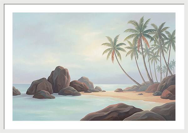 Tropical Serenity By The Shore