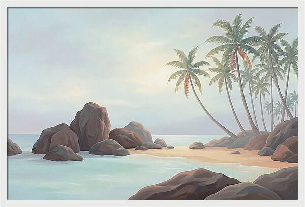Tropical Serenity By The Shore