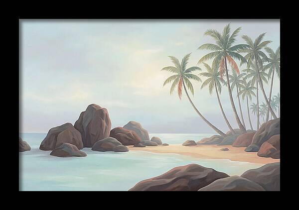 Tropical Serenity By The Shore