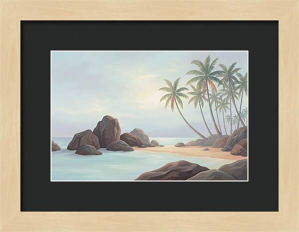 Tropical Serenity By The Shore