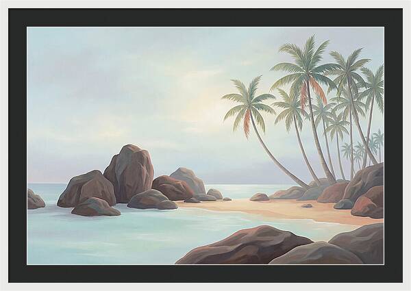 Tropical Serenity By The Shore