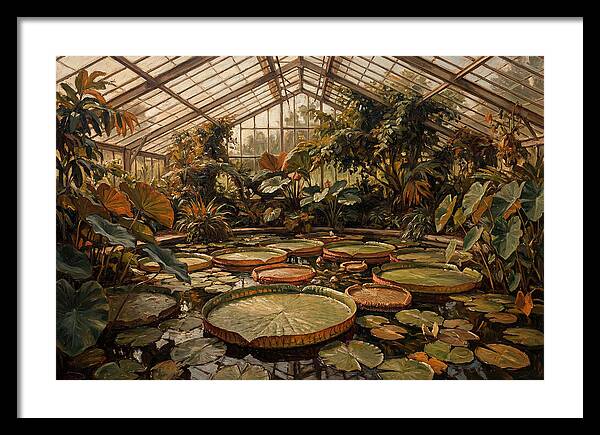 Tropical Serenity In A Glass House